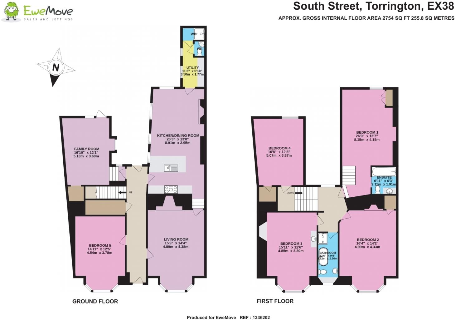 South Street, Great Torrington, EX38 floorplan