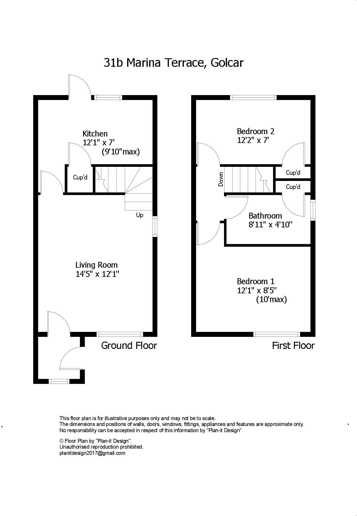 Marina Terrace, Golcar, Huddersfield, HD7 floorplan