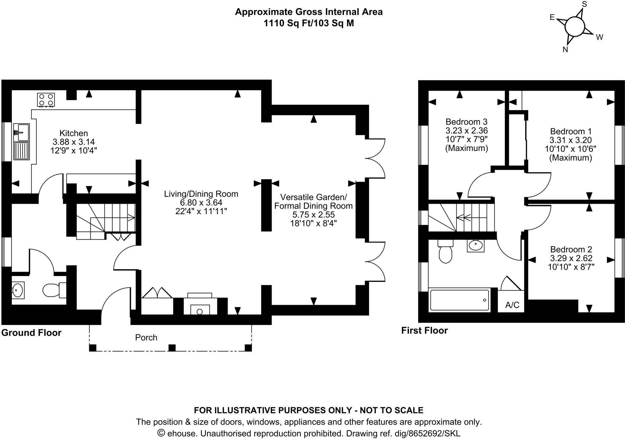 Tattenhall, Nr. Chester floorplan