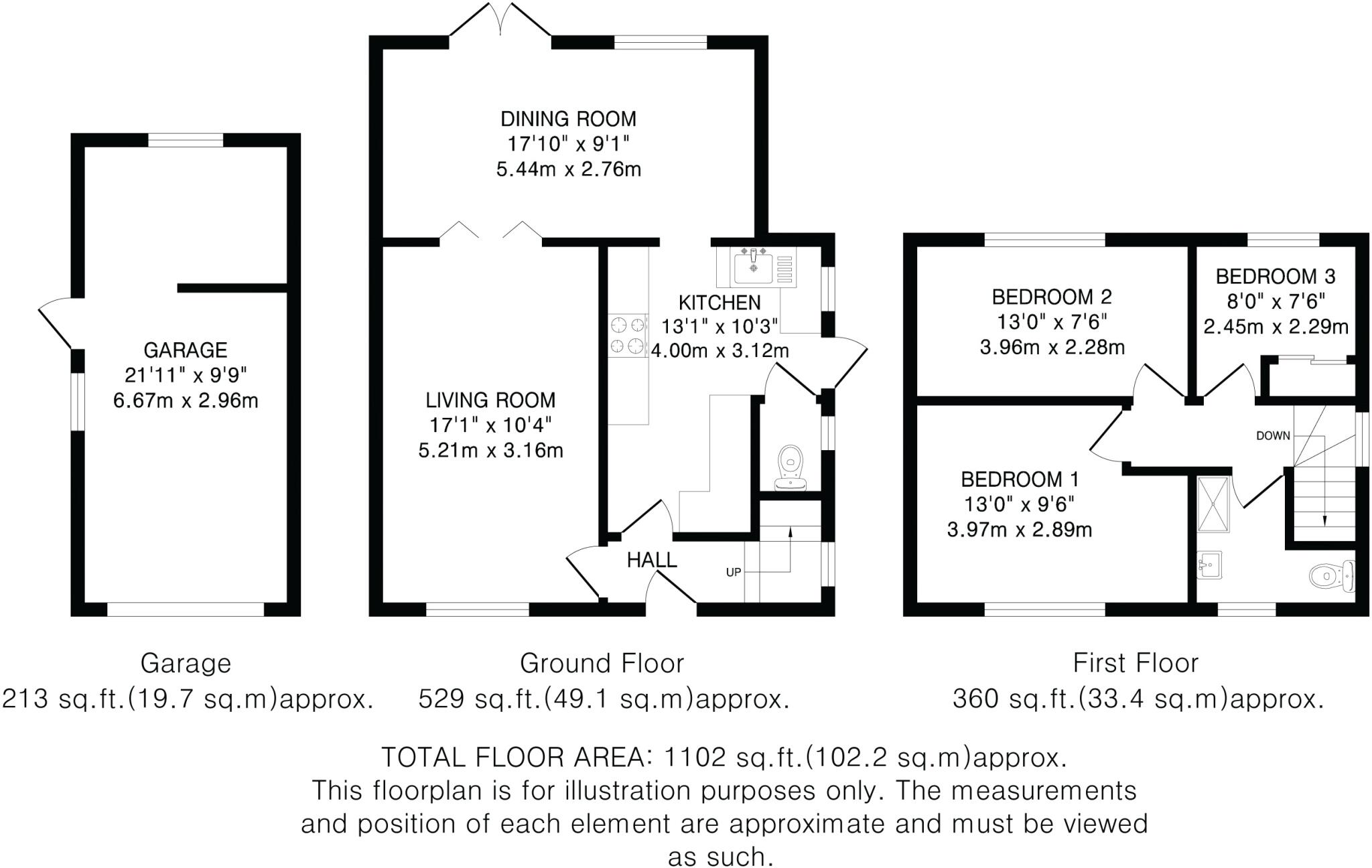 Broadfield Place, Welwyn Garden City, Hertfordshire, AL8 floorplan