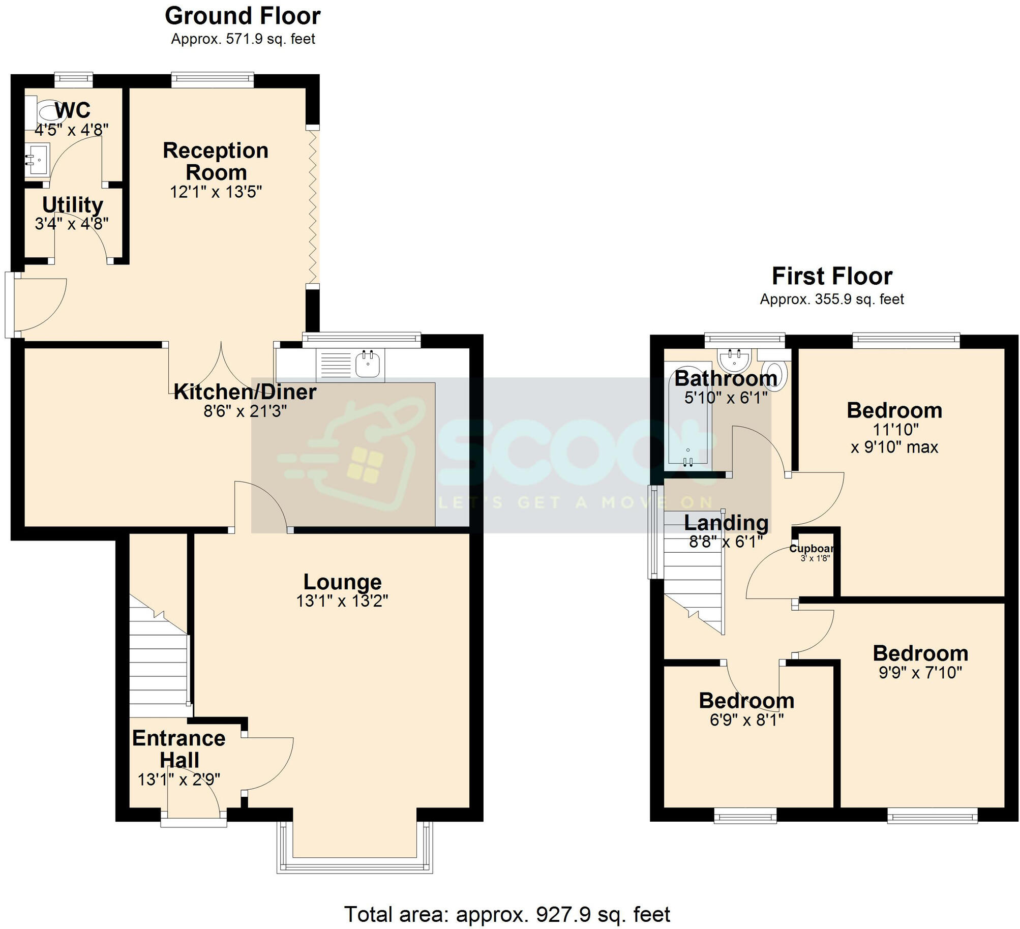 Priory Way, Snaith, DN14 9 floorplan