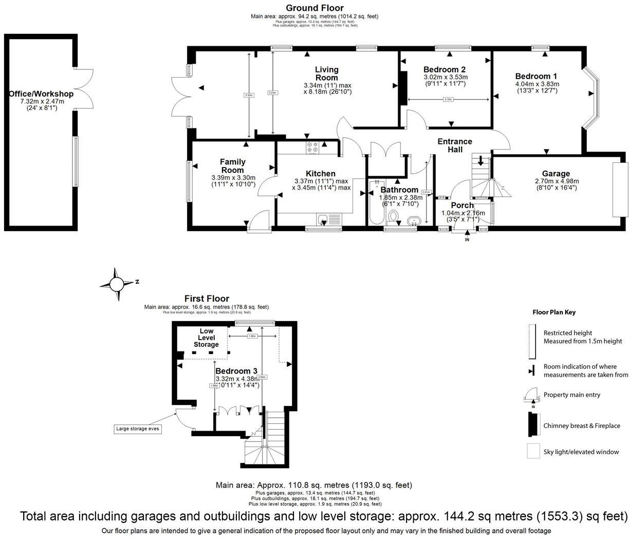 Coppice Row, Theydon Bois, Epping floorplan