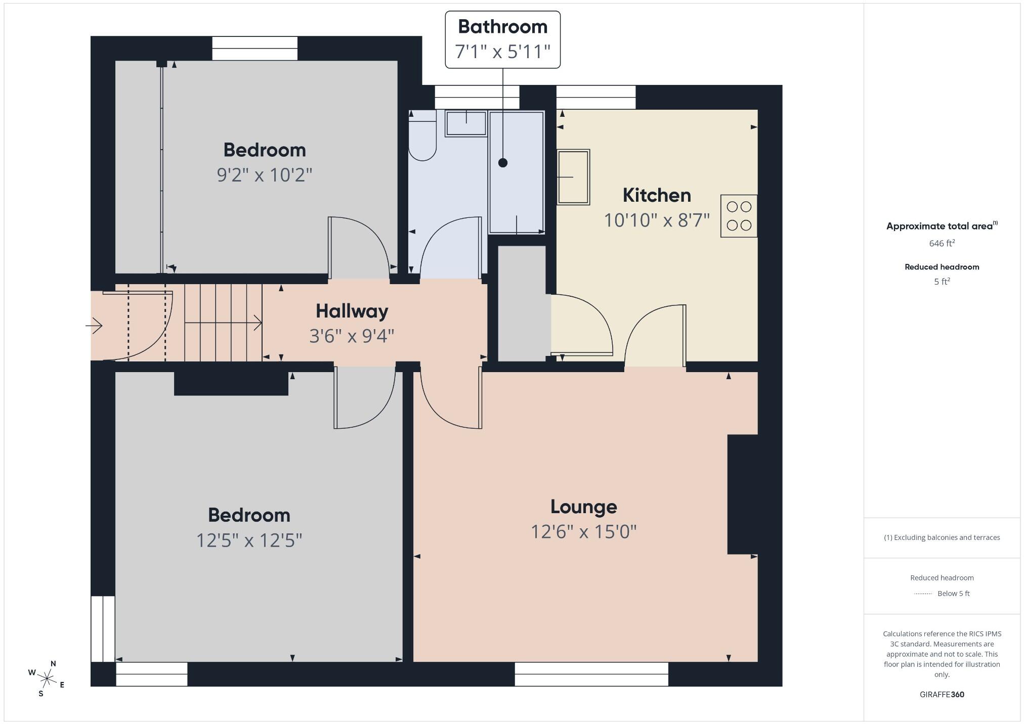 Gartleahill, Airdrie, Lanarkshire, ML6 floorplan