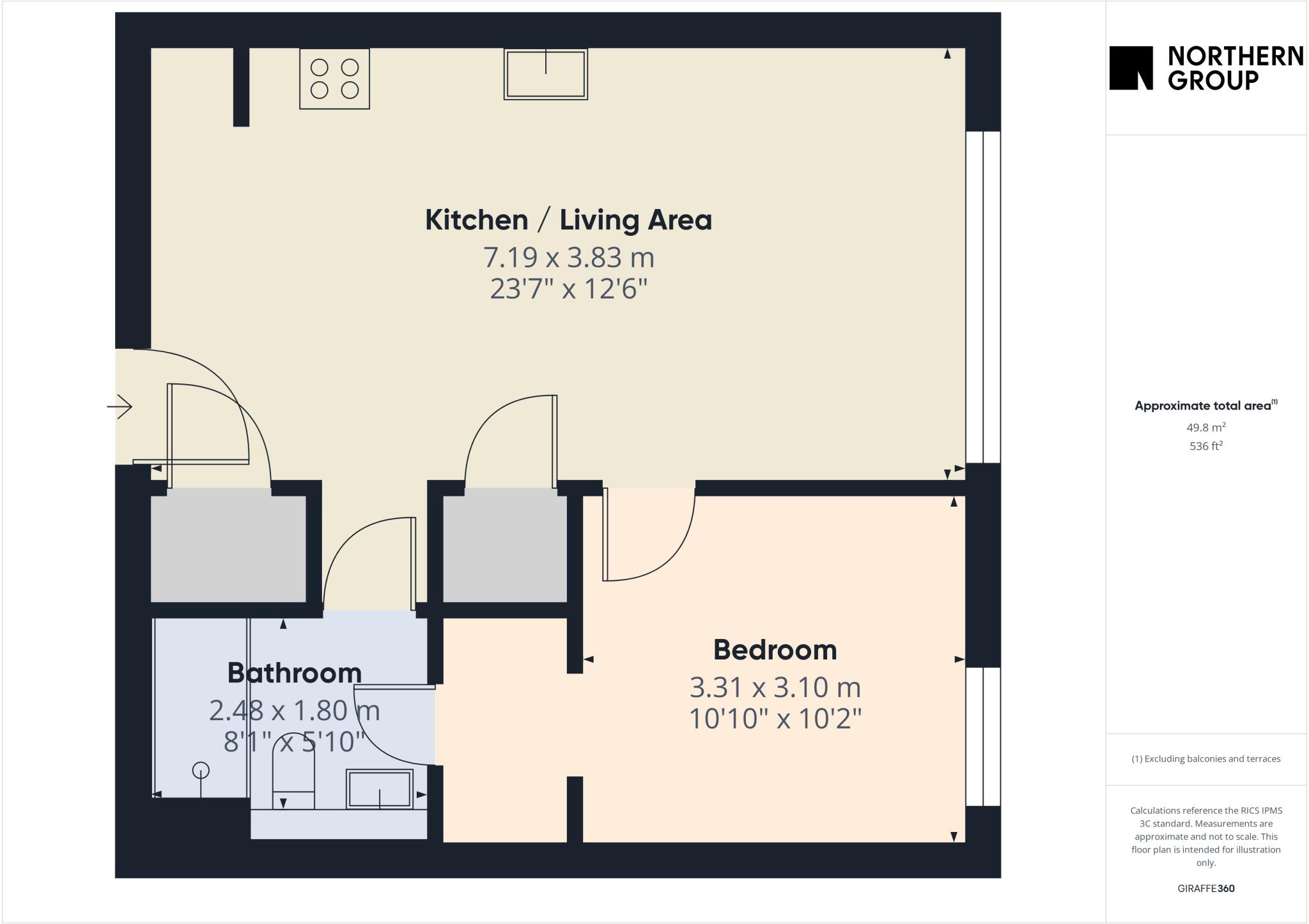 Apt 17 :: One Vesta Street floorplan