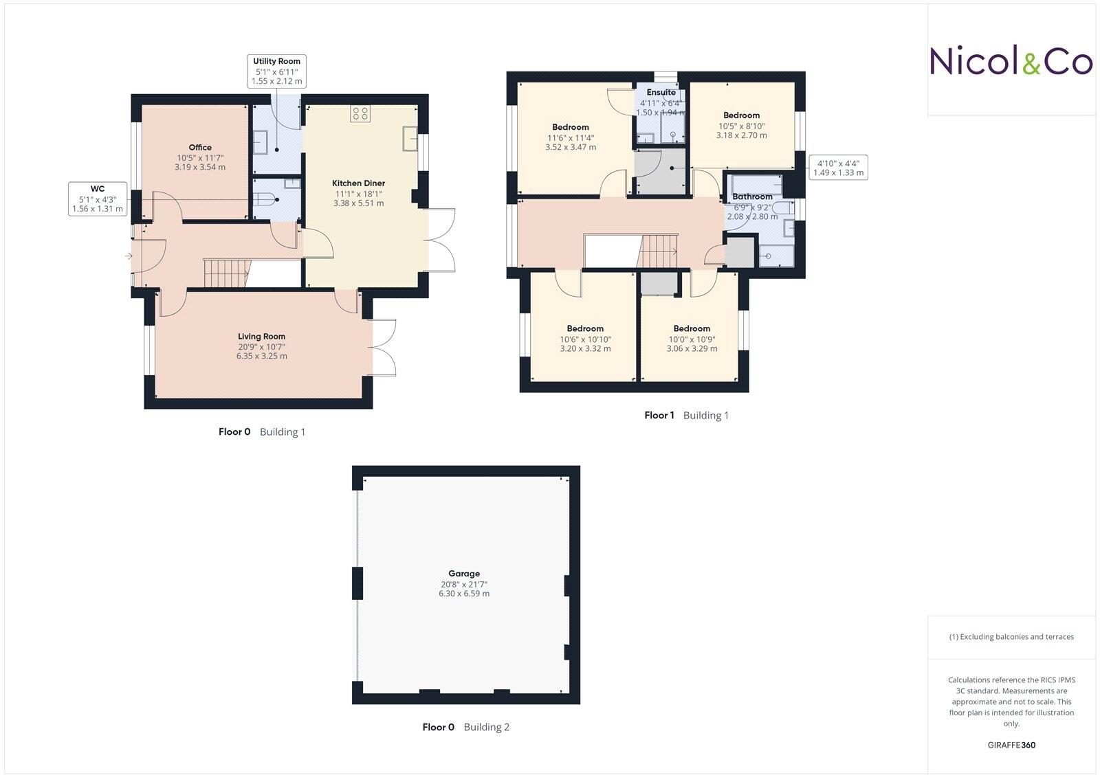 Romney Way, Worcester, Worcestershire, WR5 floorplan