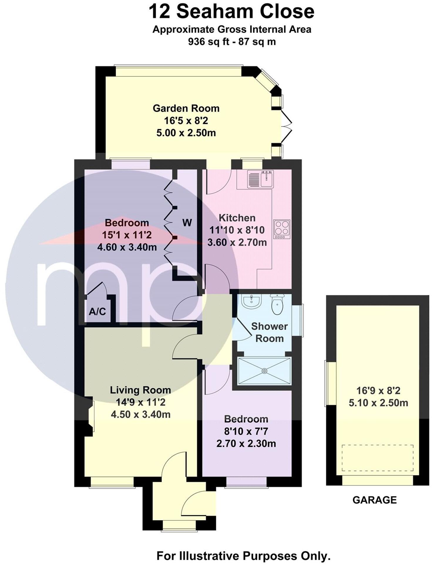 Seaham Close, Stockton-On-Tees, TS20 floorplan
