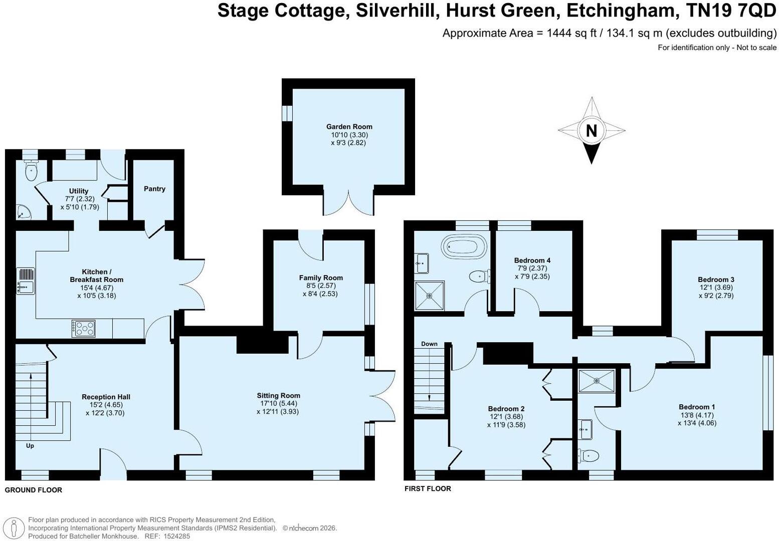 Bodiam Road, Hurst Green floorplan