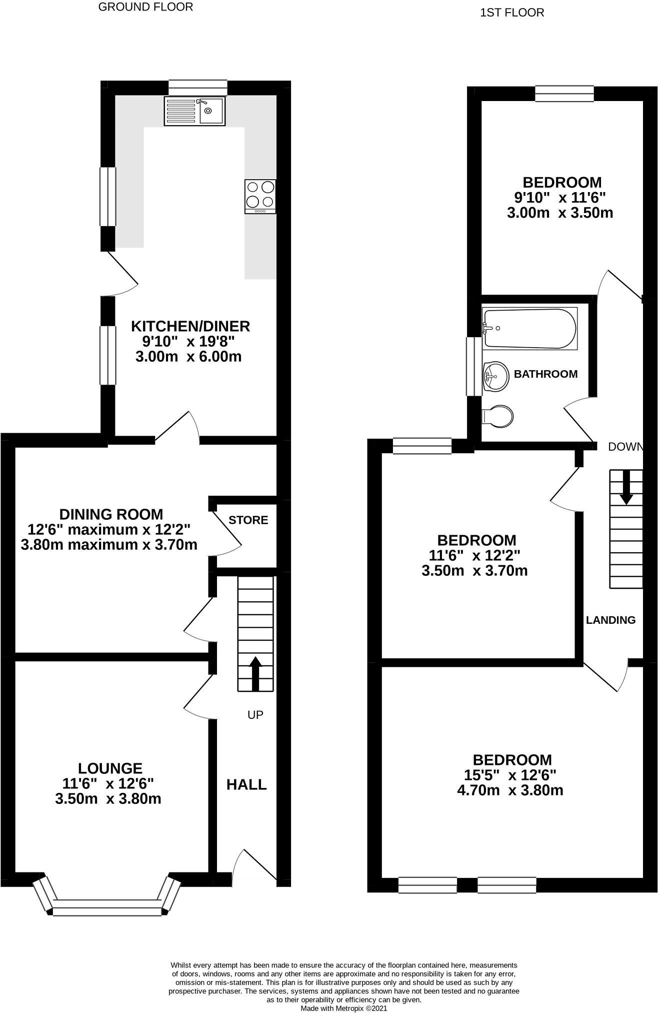 Carlton Street, Old Trafford, Manchester, M16 floorplan
