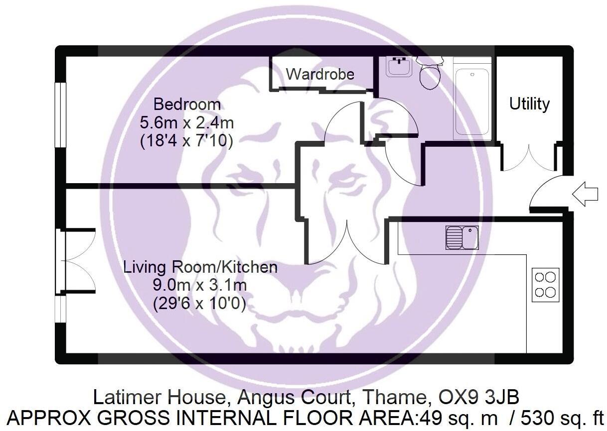 Latimer House, Angus Court, Thame floorplan