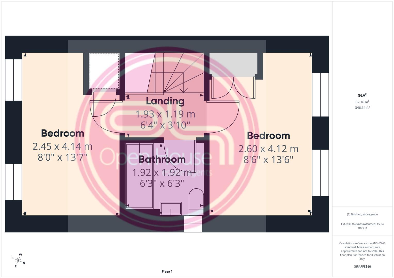 Lamplight Way, Castle Gresley floorplan