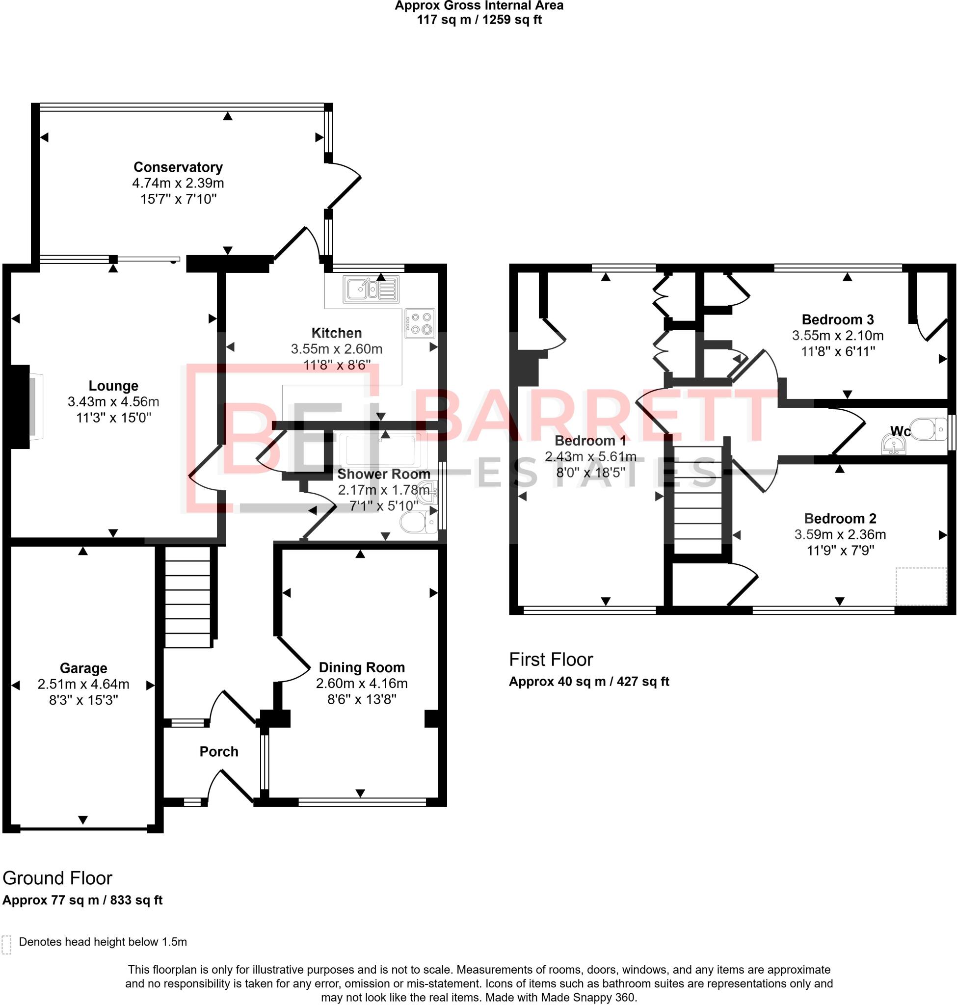 The Crest, Leigh-on-Sea, Essex, SS9 floorplan