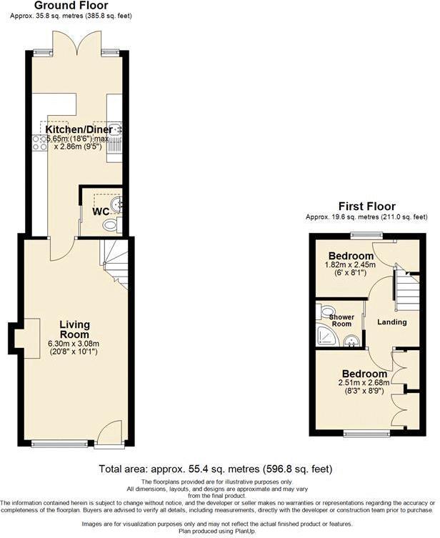 High Street, Much Wenlock floorplan