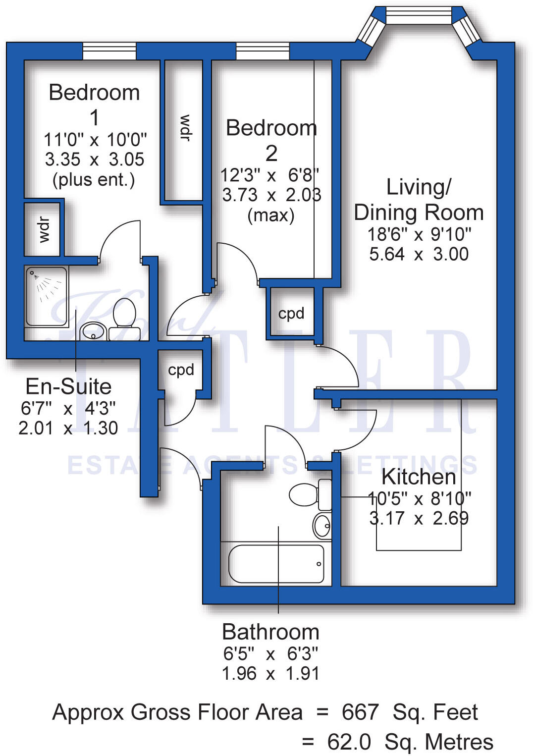 Kingsmead Road South, Prenton, Wirral floorplan
