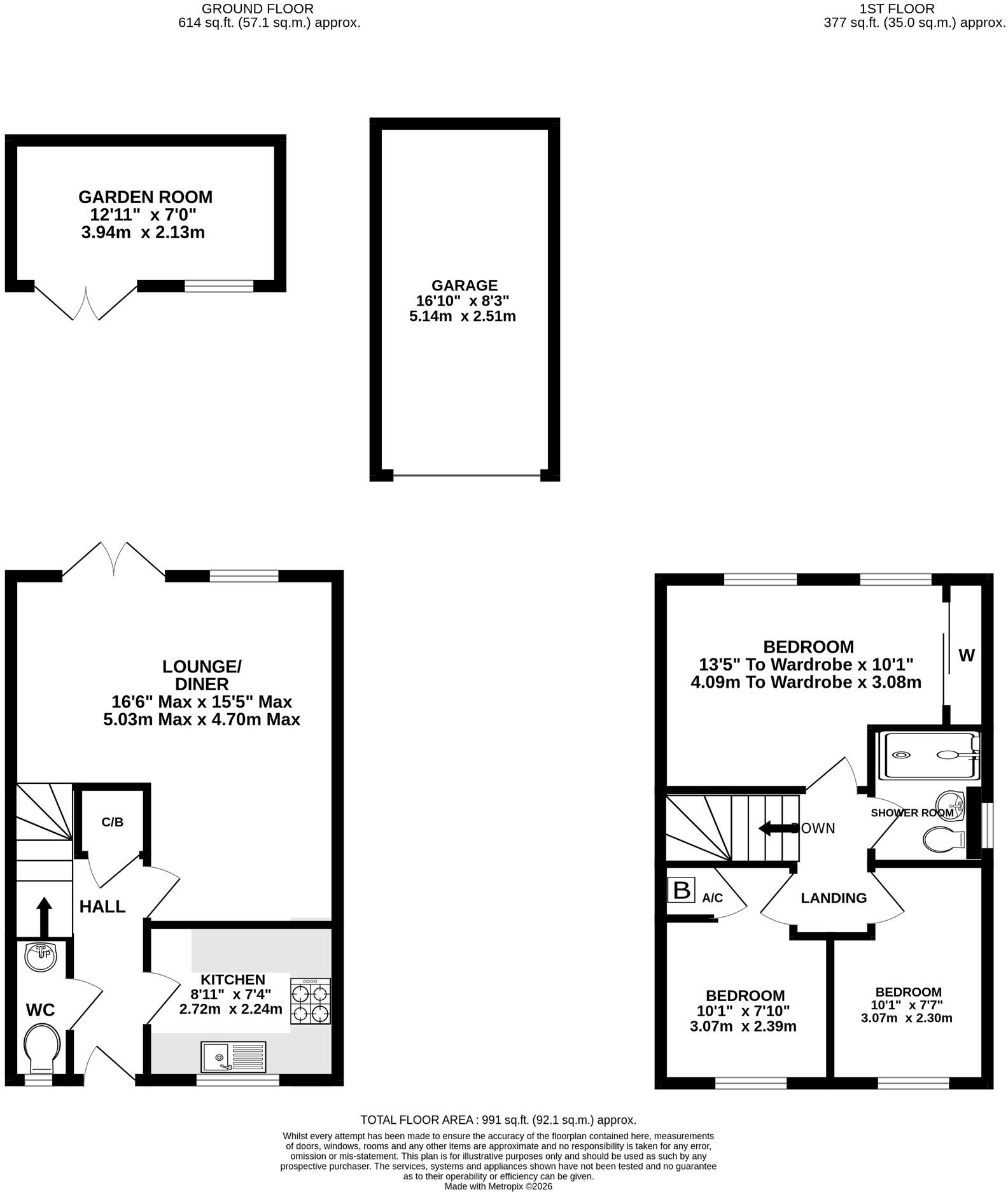 Moorland Road, Street floorplan