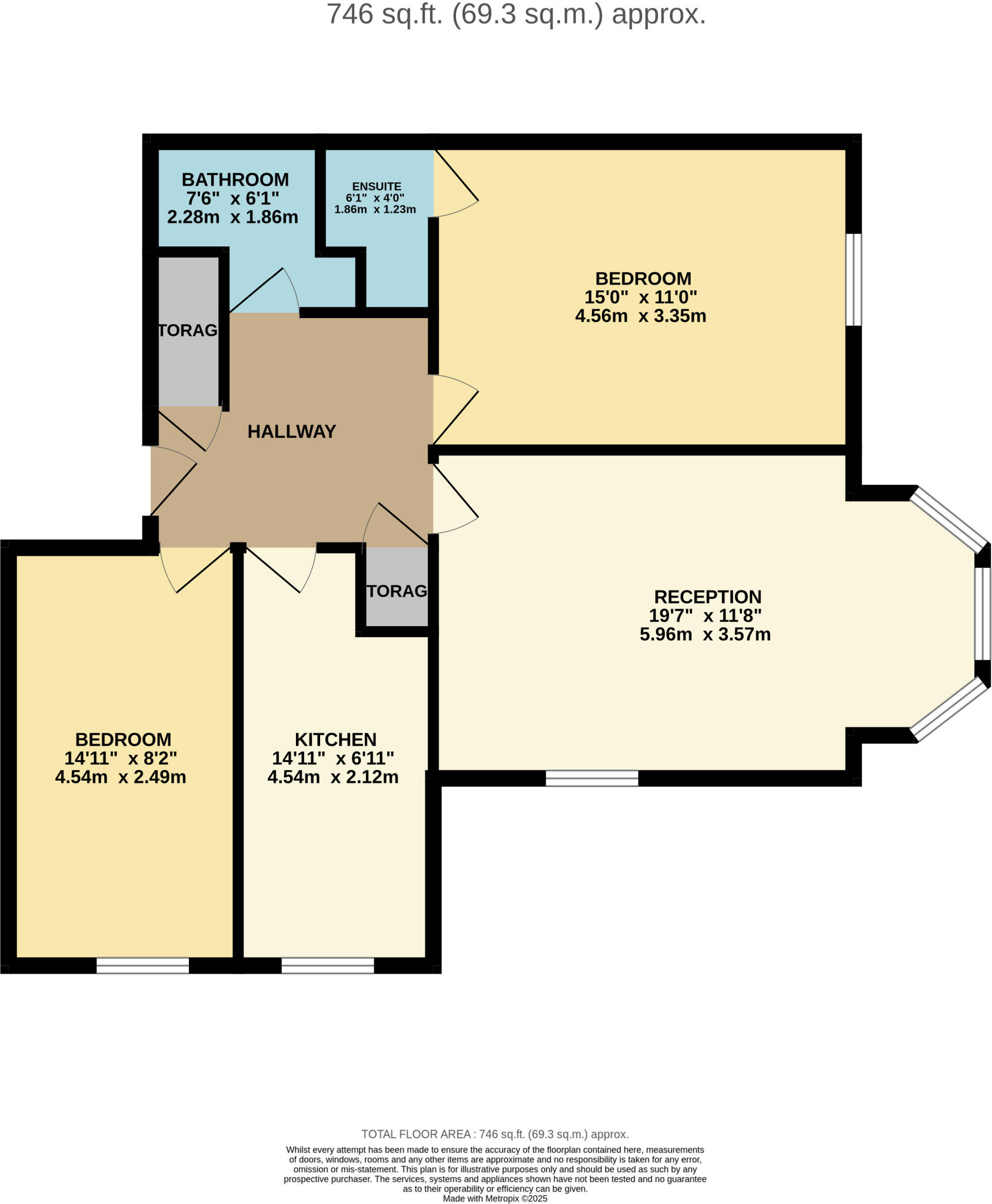 Alumhurst Road, Bournemouth, Dorset, BH4 floorplan