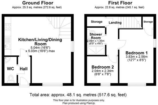 Vespasian Way, North Hykeham, Lincoln, LN6 floorplan