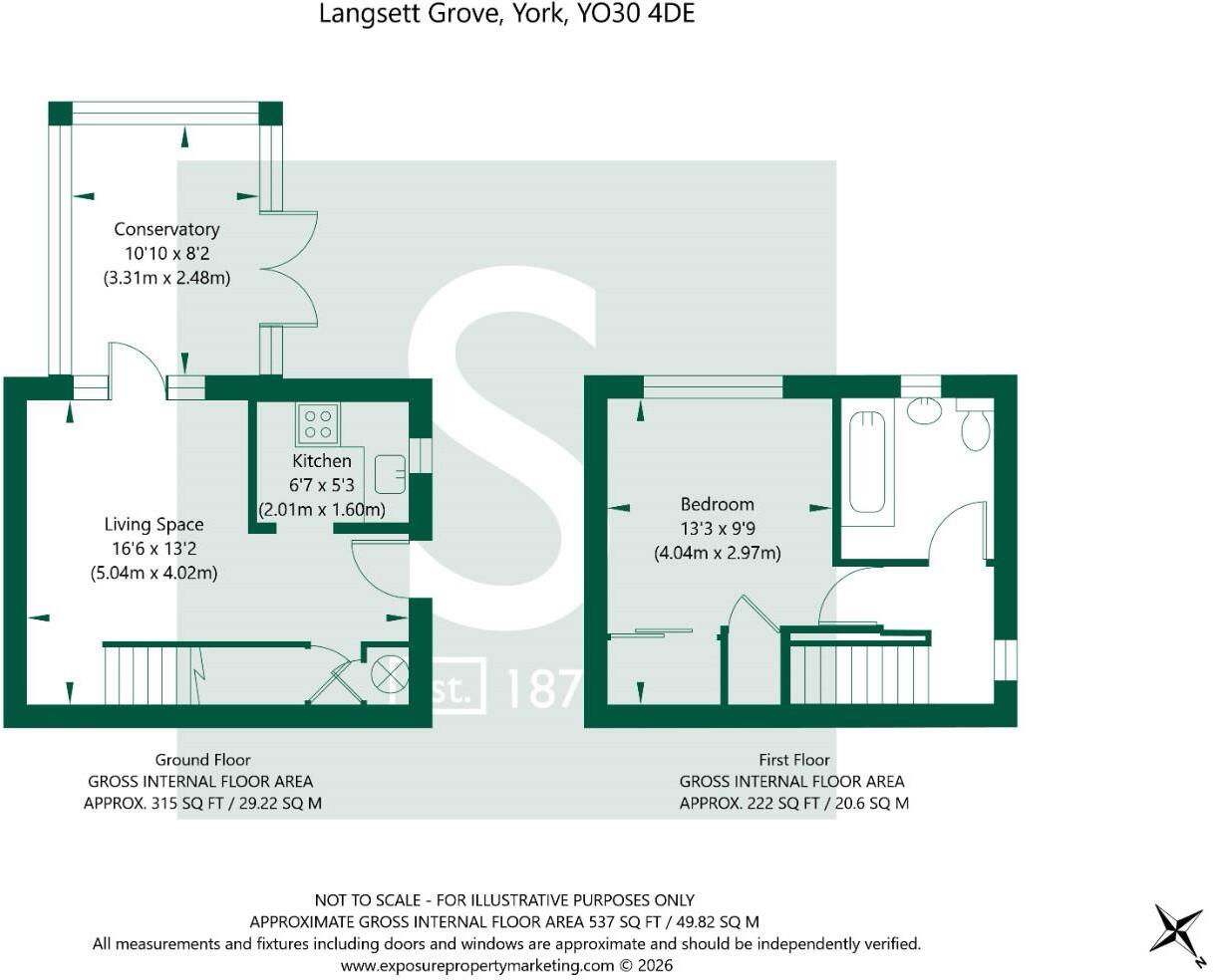 Langsett Grove, York floorplan