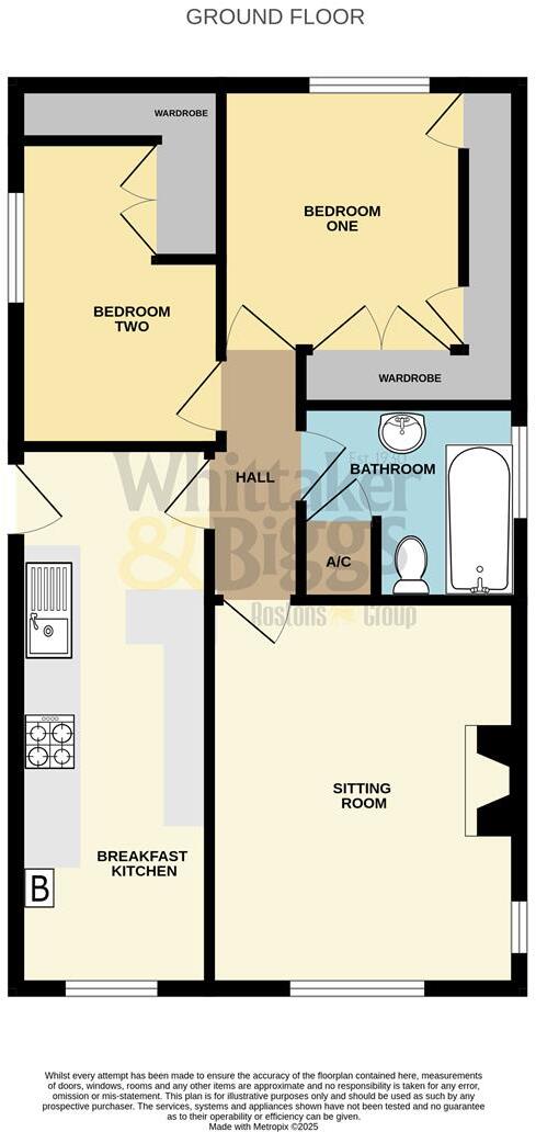 Brownhill Road, Brown Edge, ST6 8QY floorplan