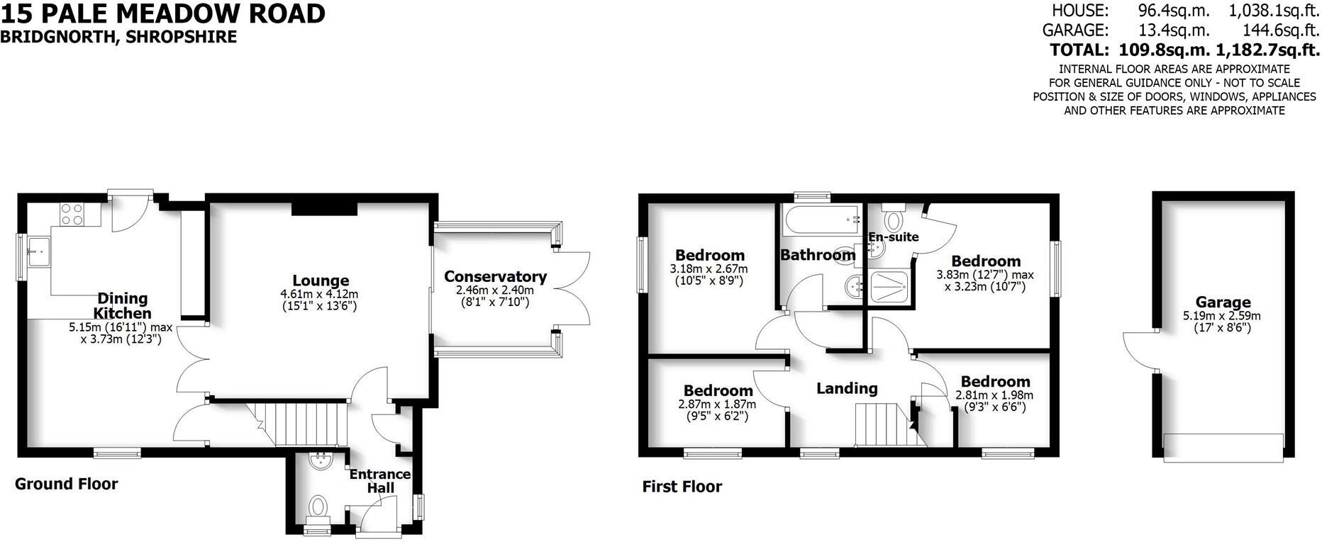 15 Pale Meadow Road, Bridgnorth floorplan