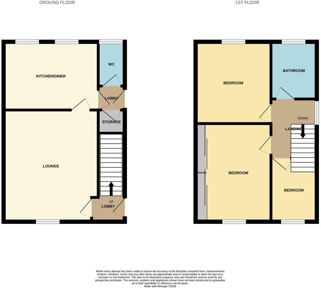 Sunfield Avenue, WORKSOP, S81 floorplan