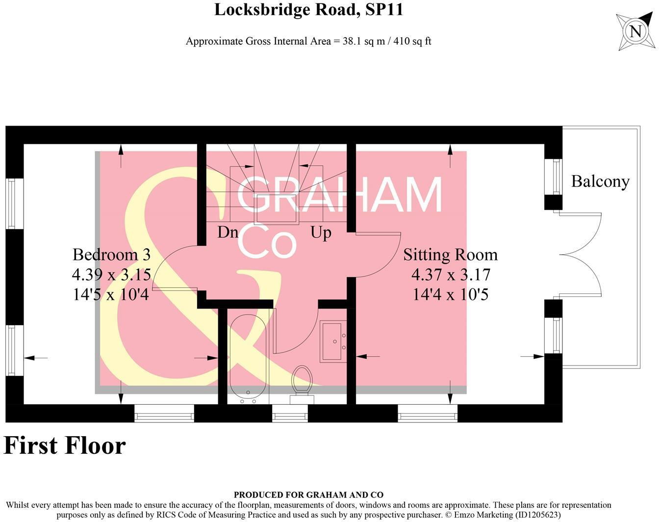 Locksbridge Road, Picket Piece, Andover floorplan