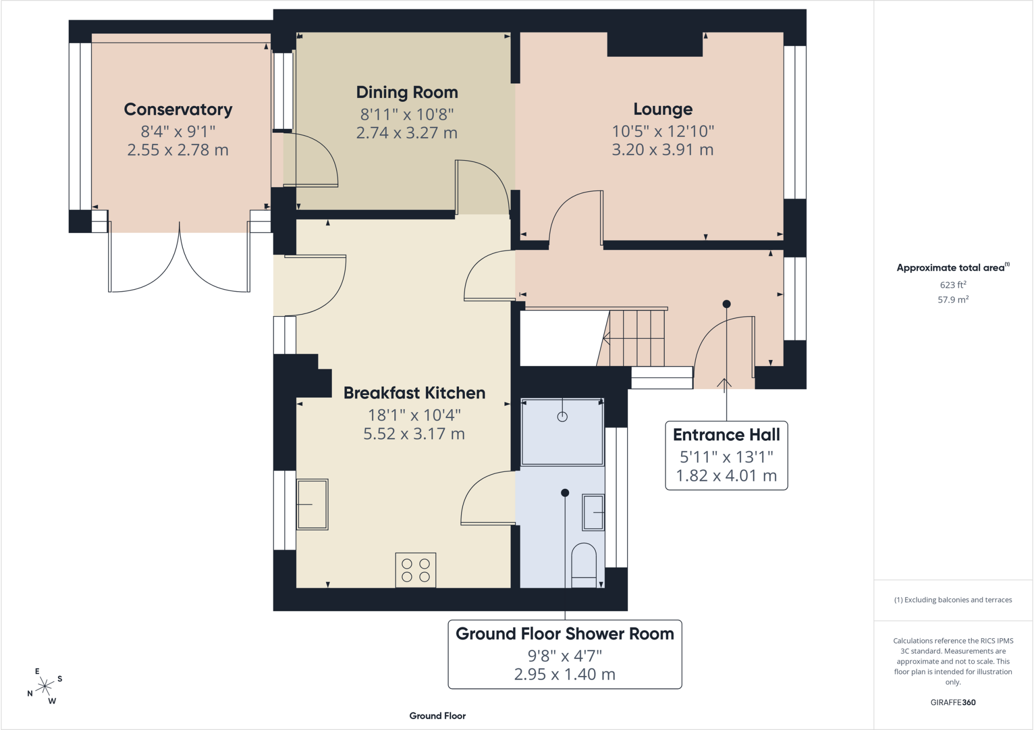 Ladybank Road, Mickleover floorplan