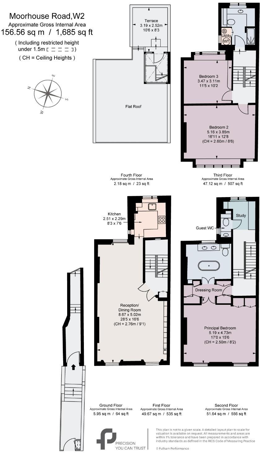 Moorhouse Road, London, W2 floorplan