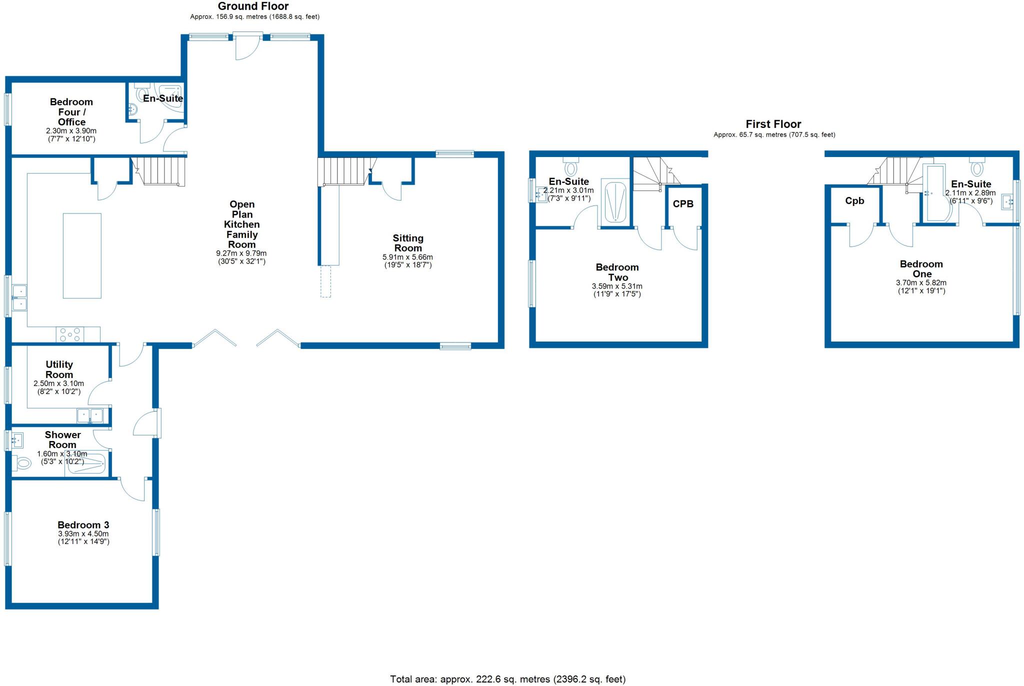 Church Road, Bradwell, Braintree, Essex, CM77 floorplan