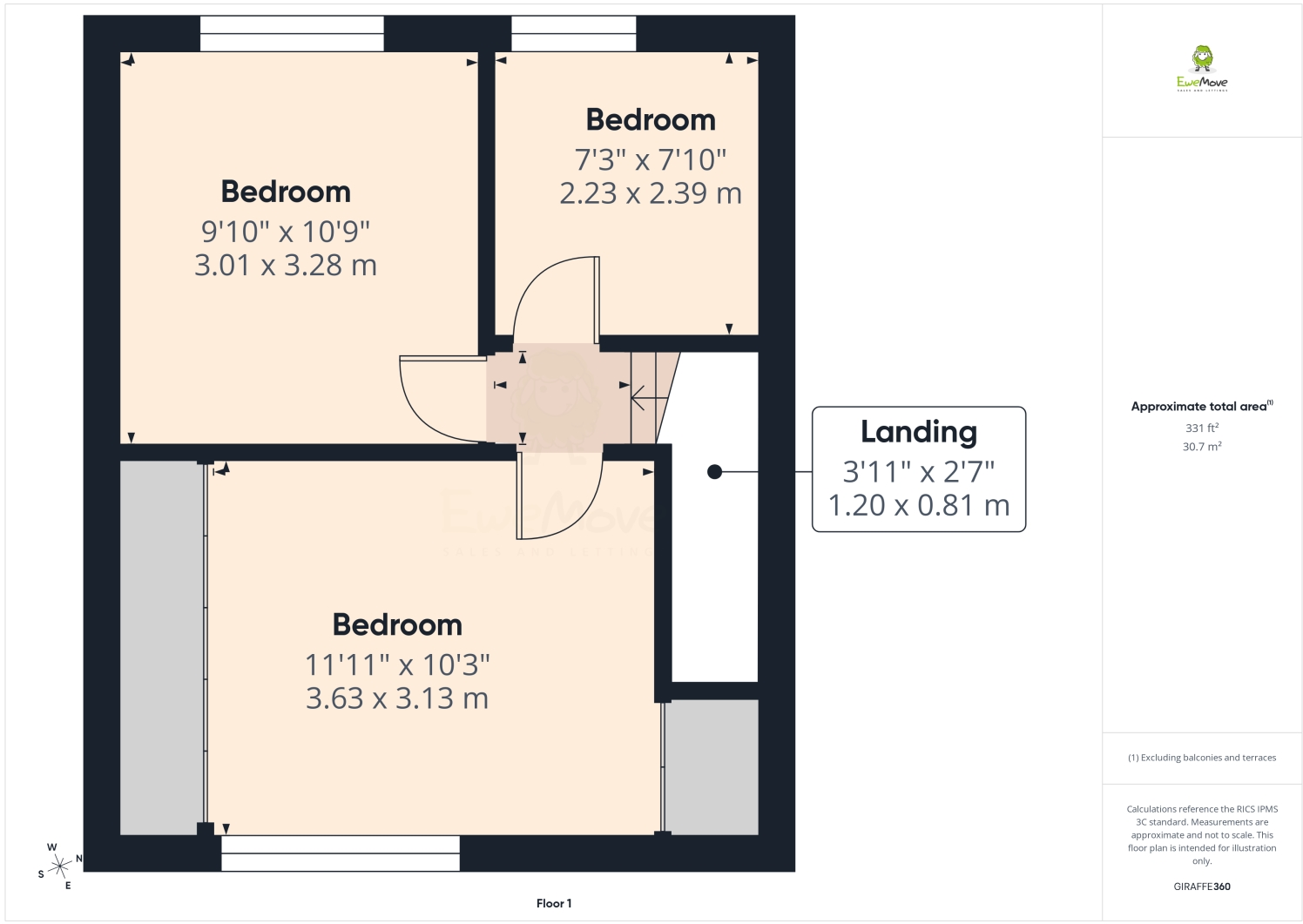 78 Ridge Way, Crayford, Dartford floorplan