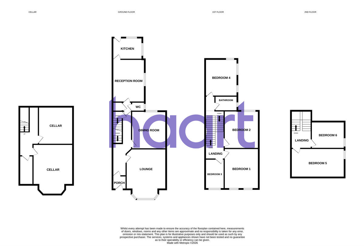 St Marys Road, Wheatley, Doncaster floorplan
