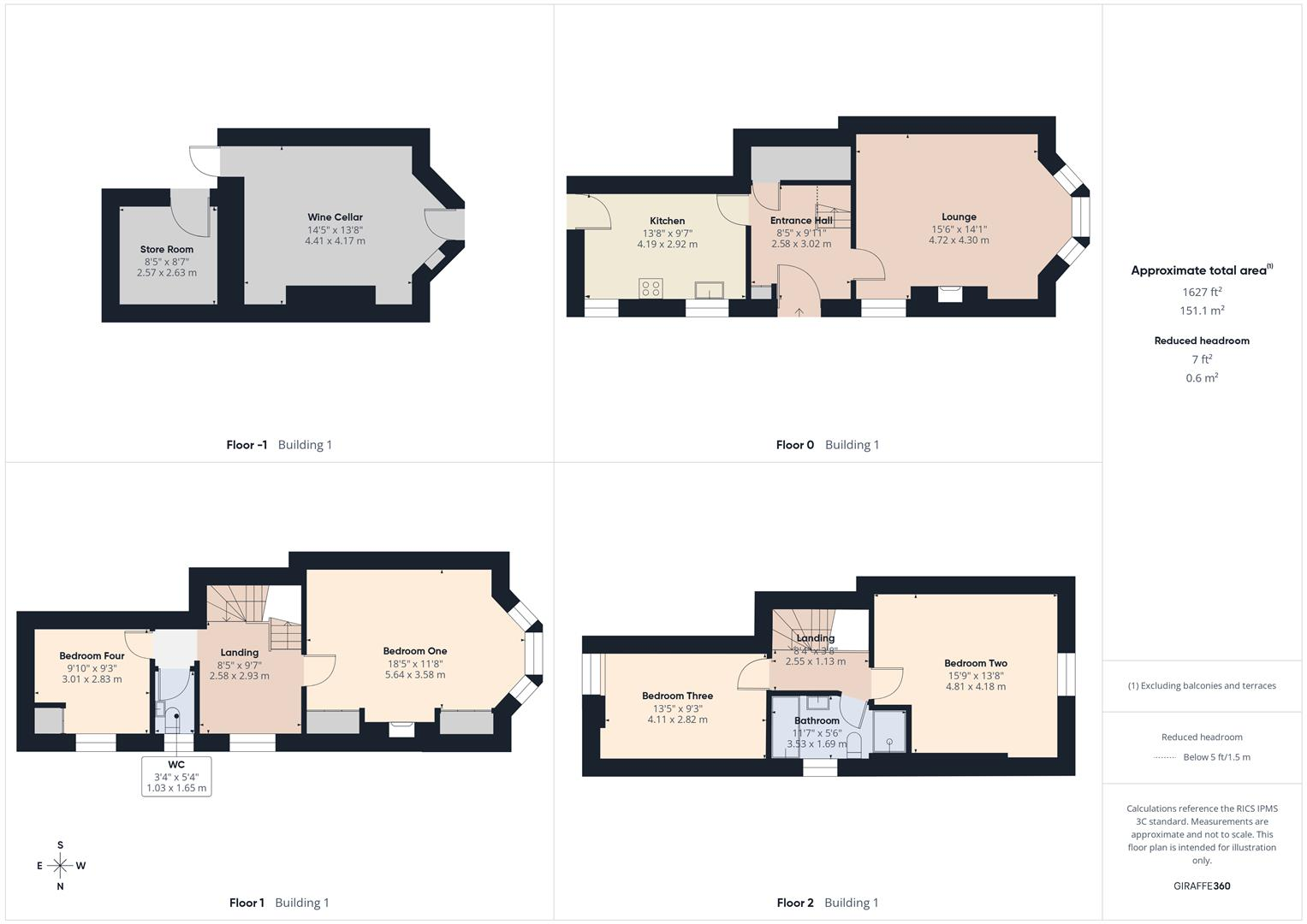 Robertson Road, Buxton floorplan