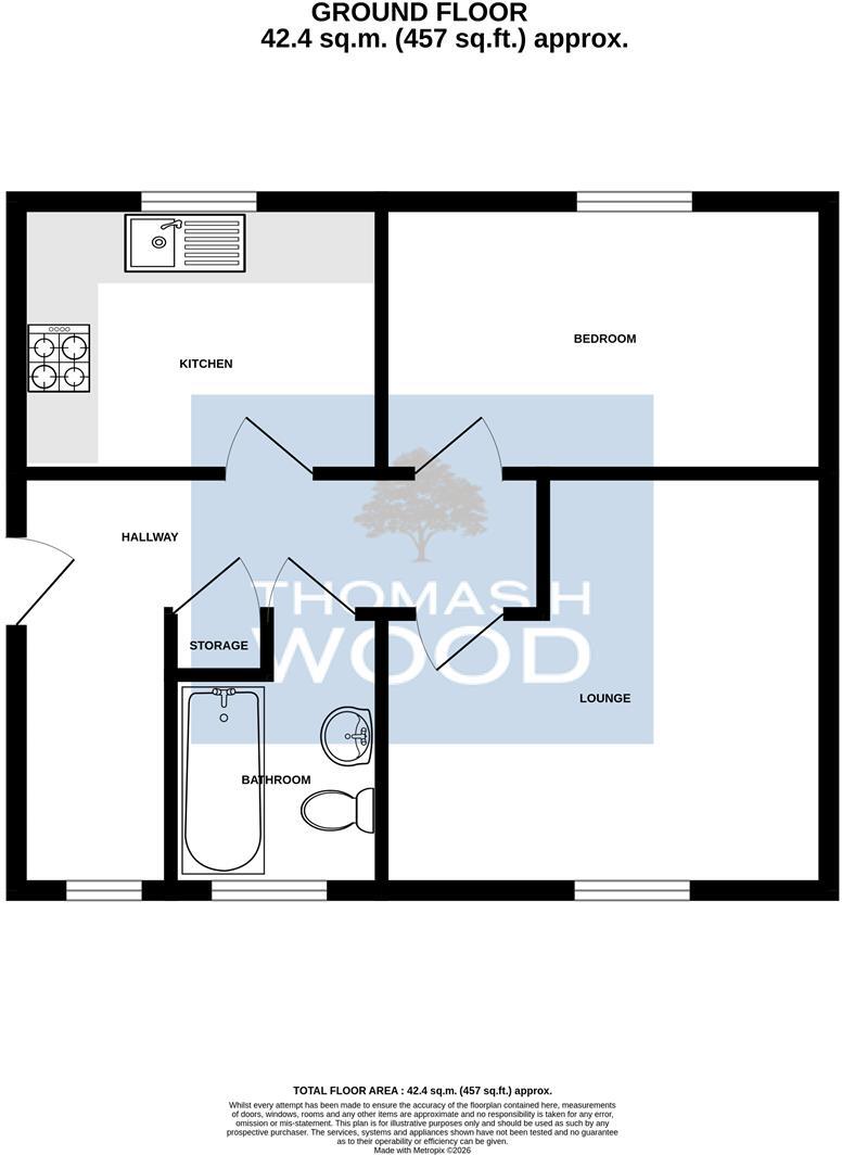 Hazelhurst Flats, Station Road, Llandaff North, Cardiff floorplan