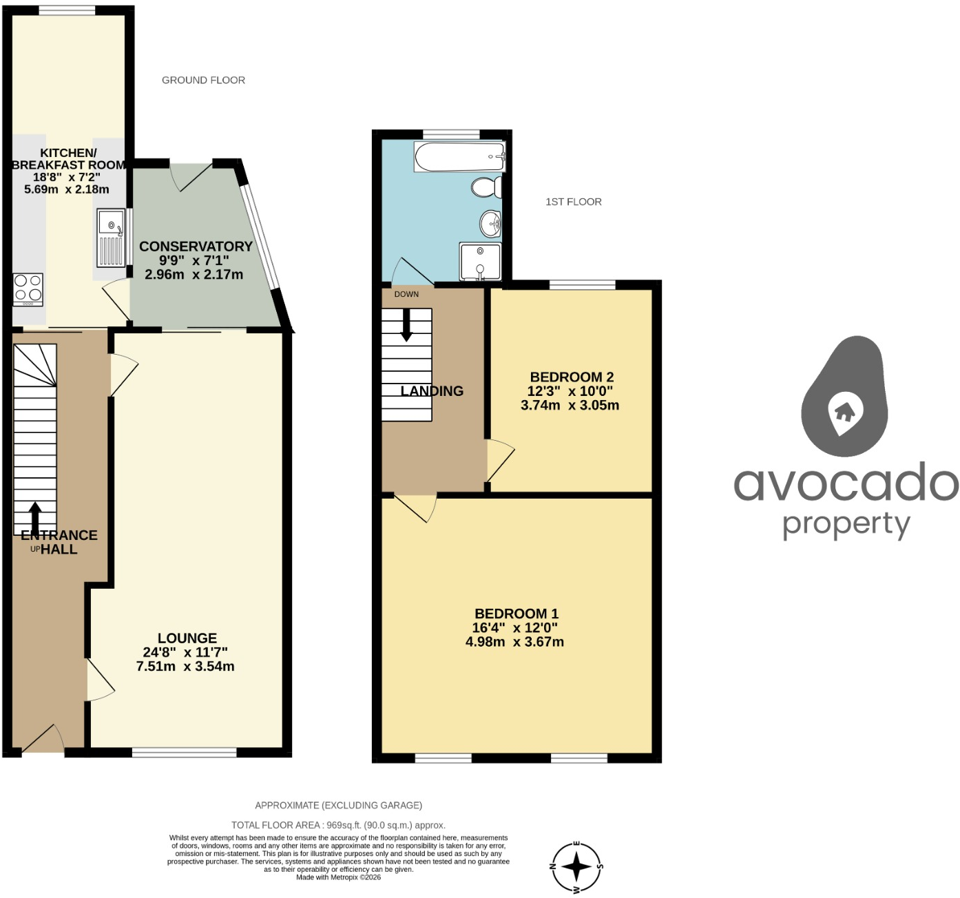 Ferndale Cottages, Basingstoke Road, Reading, RG7 floorplan