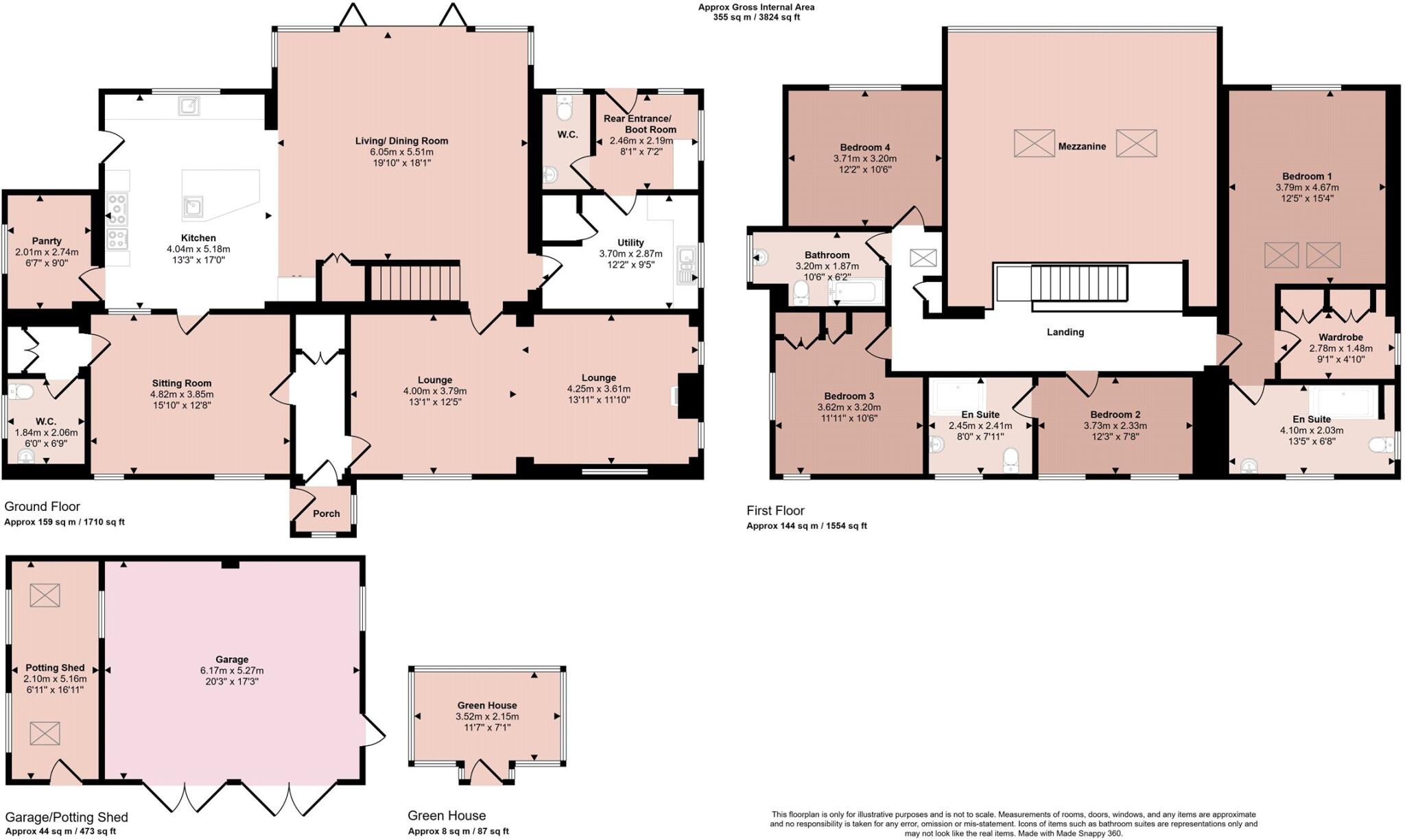 Bolton Lane, Hose, Melton Mowbray floorplan