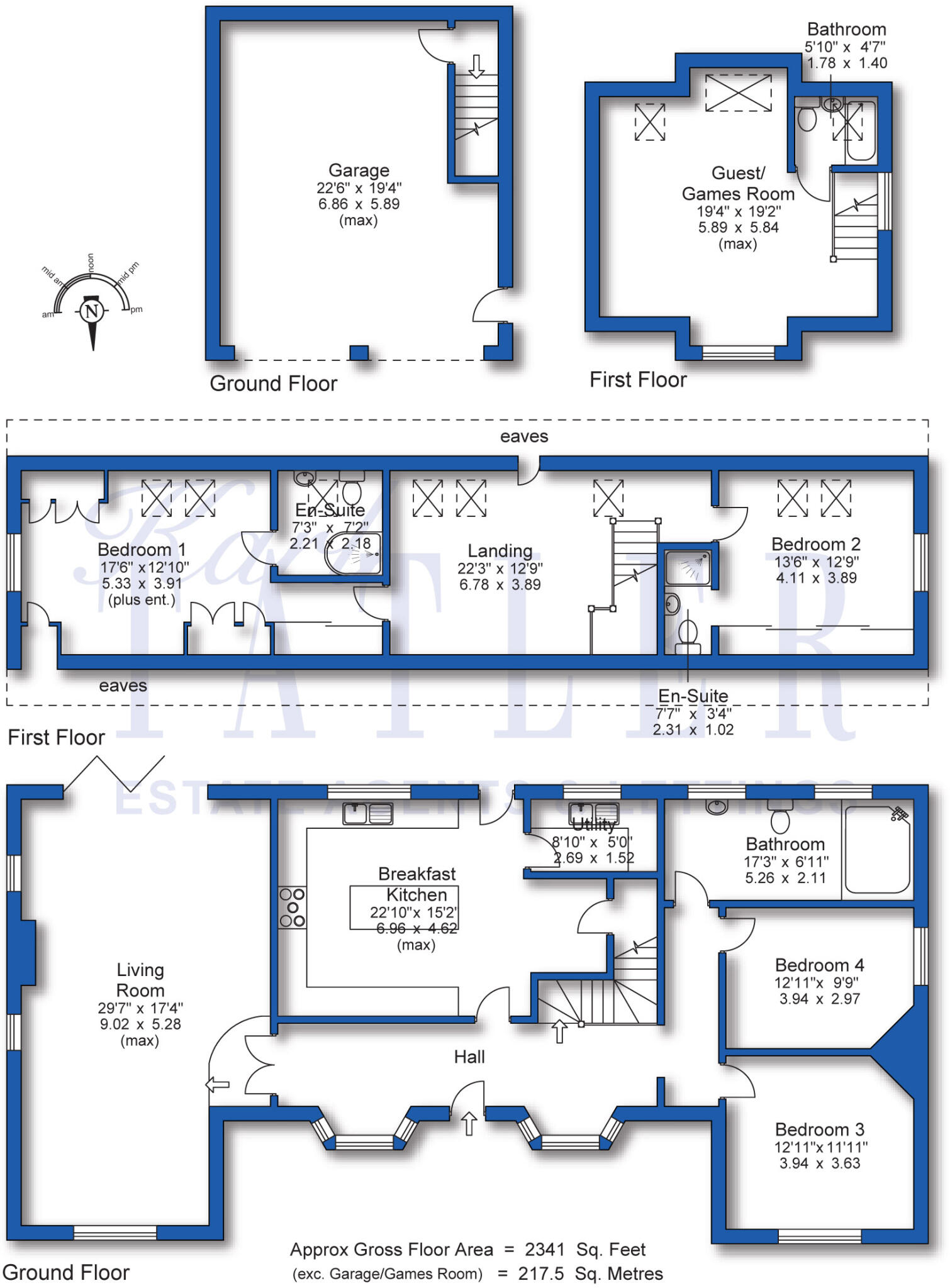 Holmwood Avenue, Barnston, Wirral floorplan
