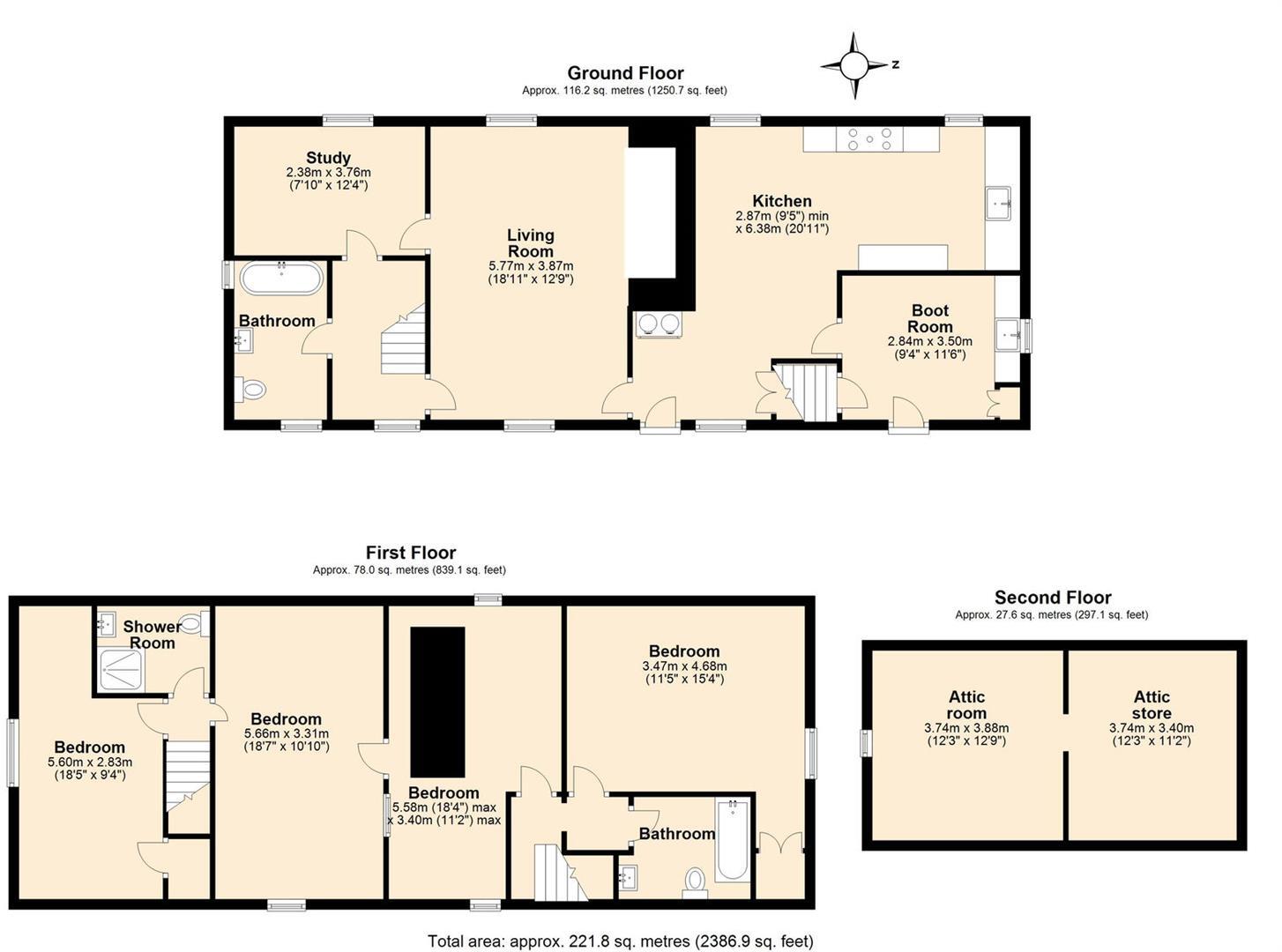 Stanwell Green, Thorndon floorplan