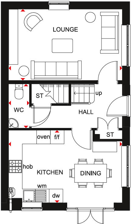 Off B5013,
Uttoxeter,
Staffordshire,
ST14 8WF floorplan