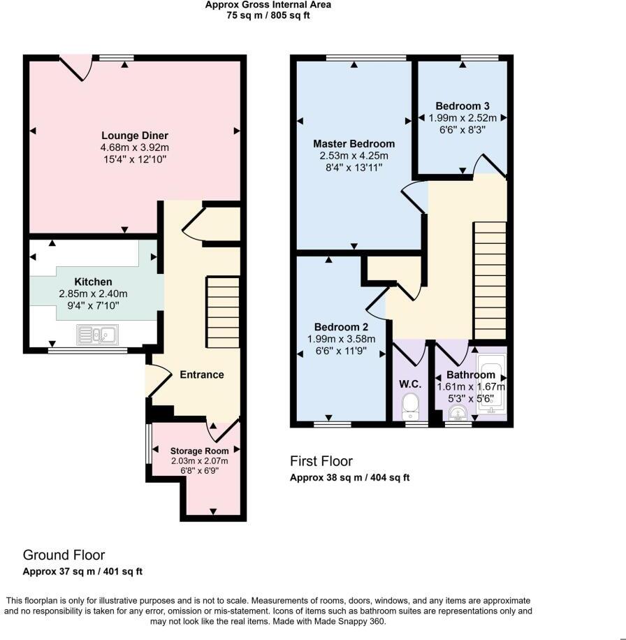 Jura Drive, Darlington, County Durham, DL1 floorplan
