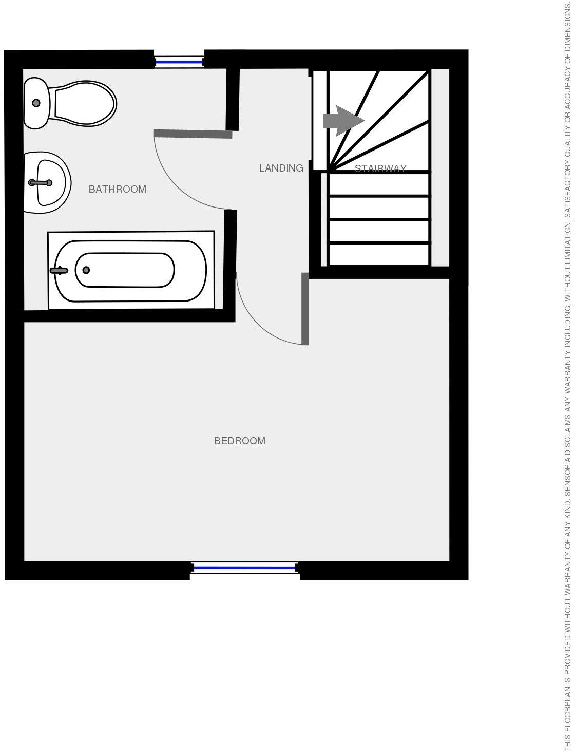 Upper House Cottages, Clayton Heights, Bradford floorplan