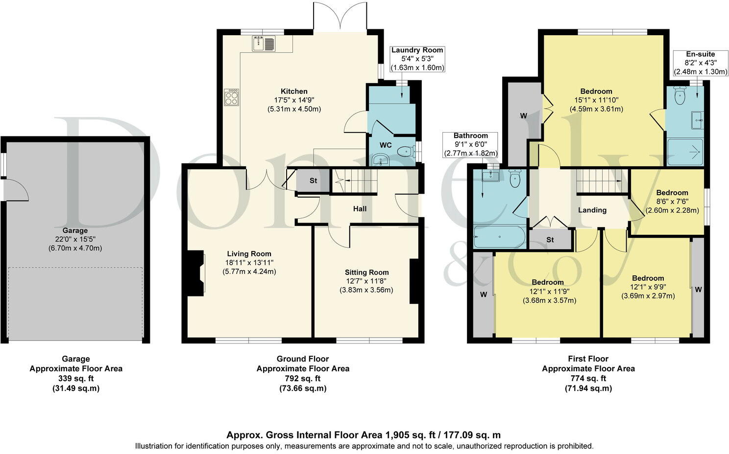 West End Drive, Horsforth, Leeds, LS18 5JR floorplan