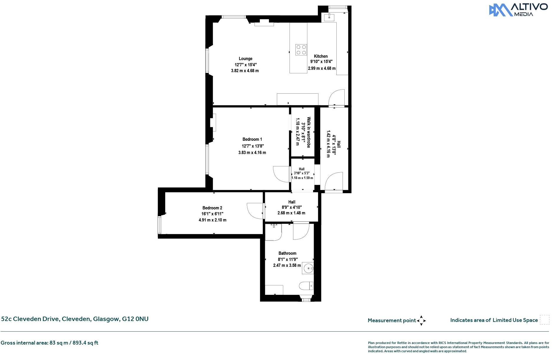 Cleveden Drive, Cleveden, Glasgow floorplan