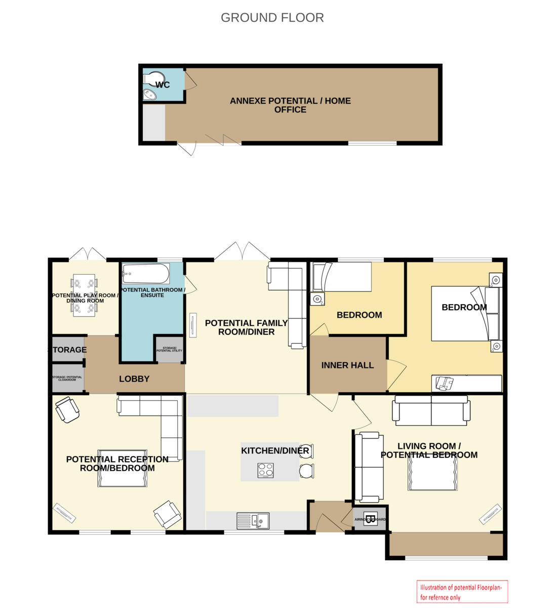Pinewood Gardens, North Cove, Beccles floorplan