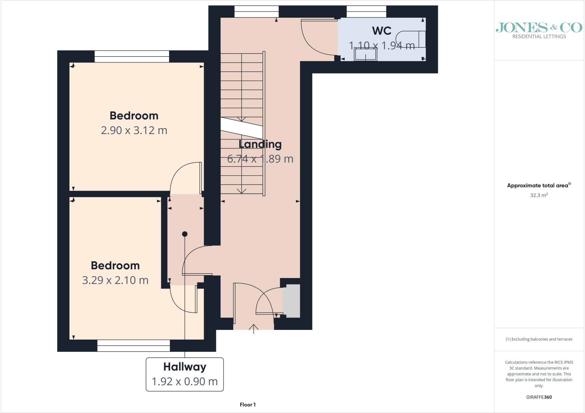 14, Thacker Way floorplan