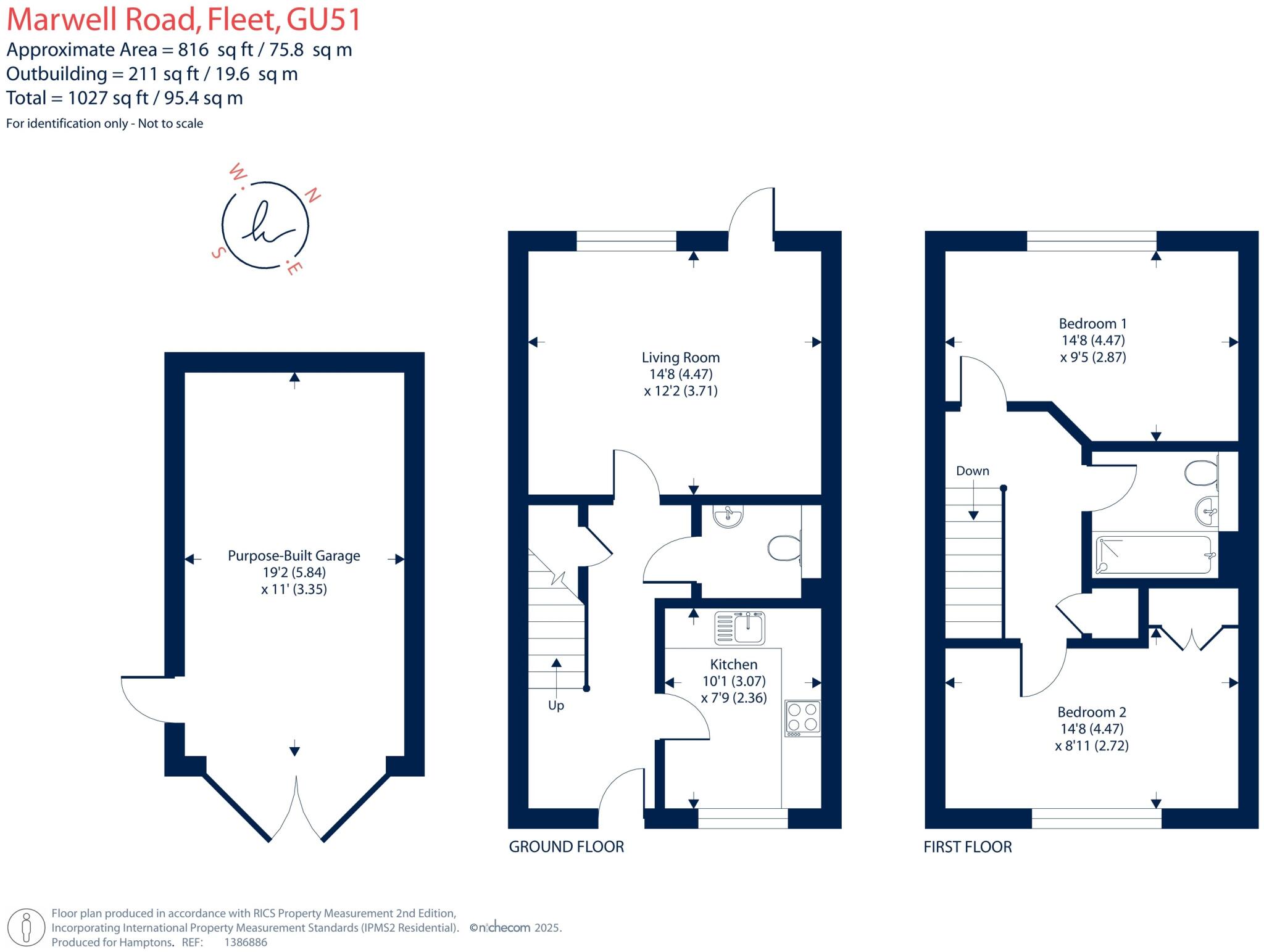 Marwell Road, Fleet, GU51 floorplan