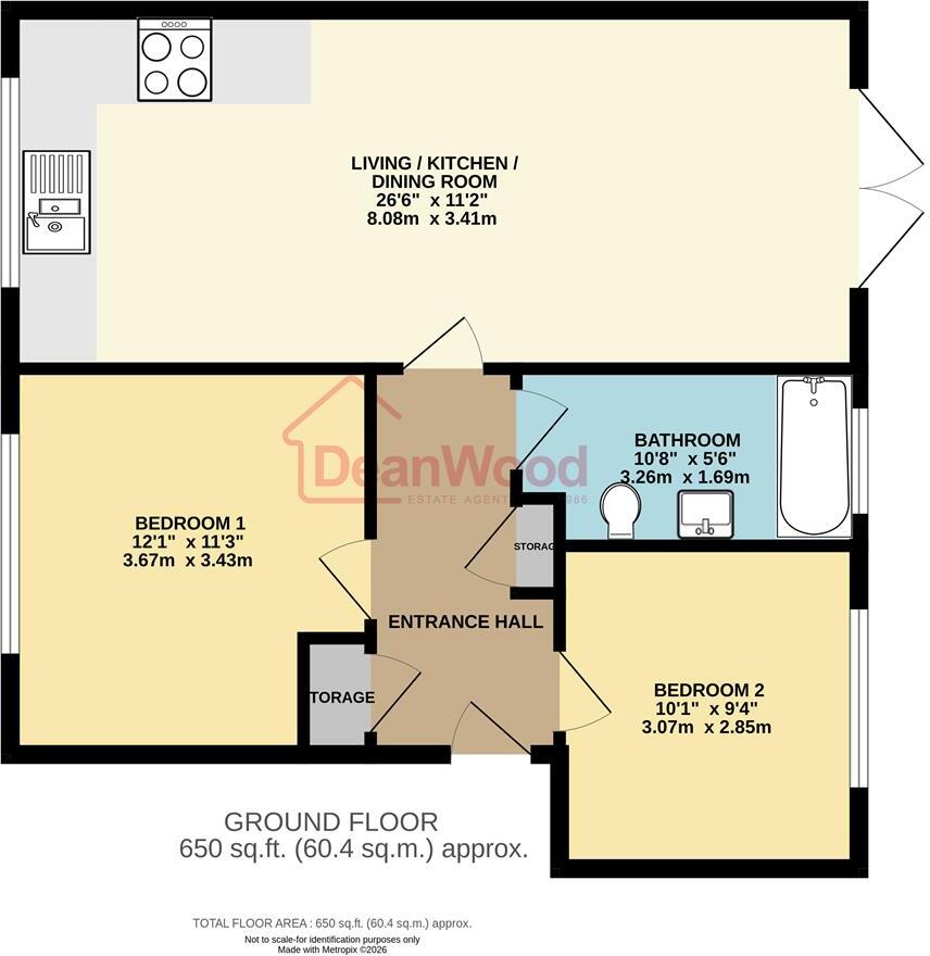 1 Close Beg, Ballawattleworth Estate, Peel, Isle Of Man floorplan
