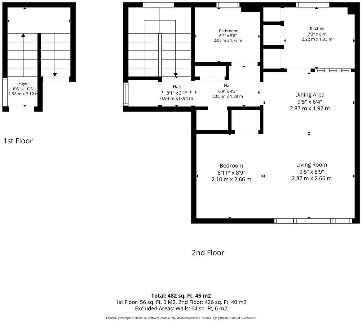 Hollows Avenue, Paisley floorplan