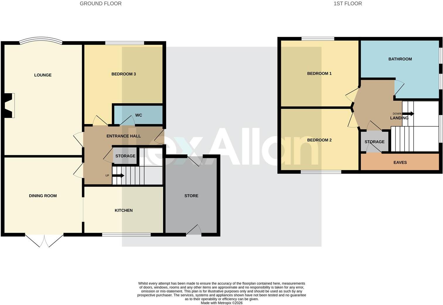 Chestnut Close, Stourbridge floorplan
