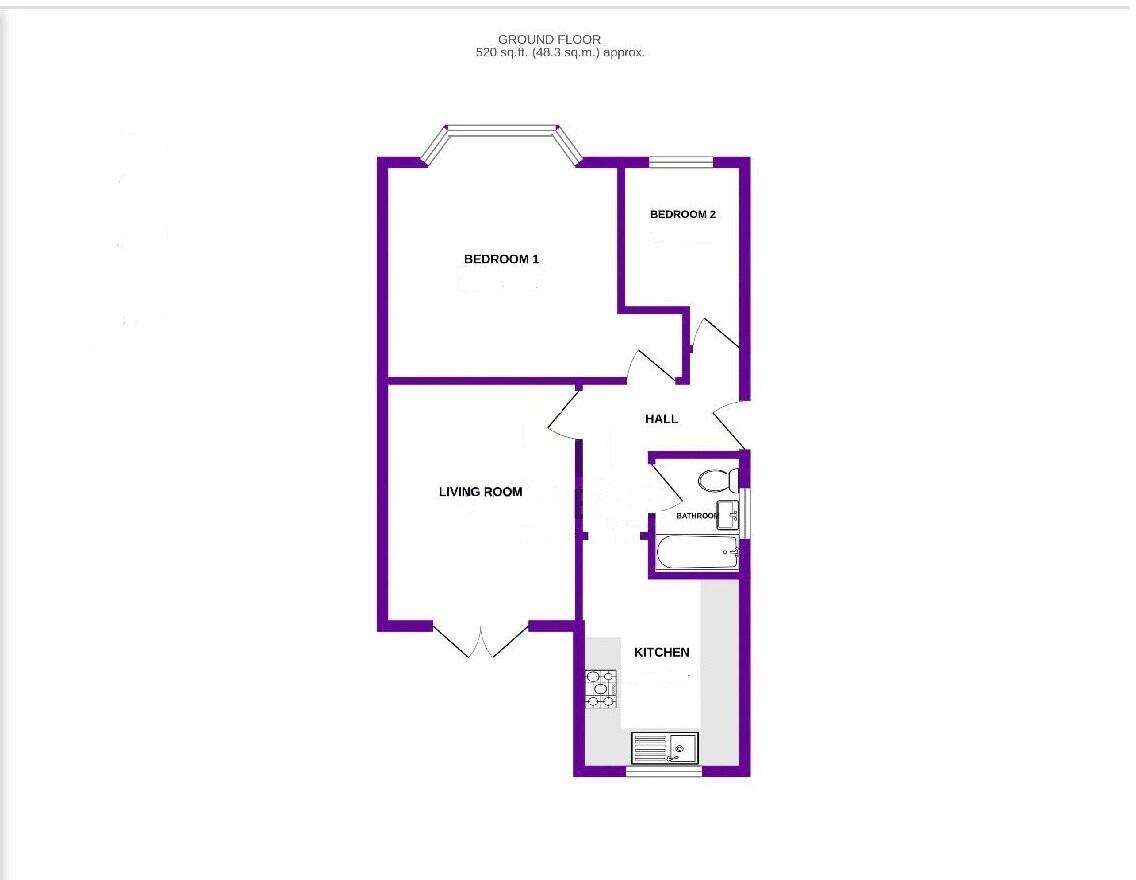 Portland Road, Bournemouth floorplan
