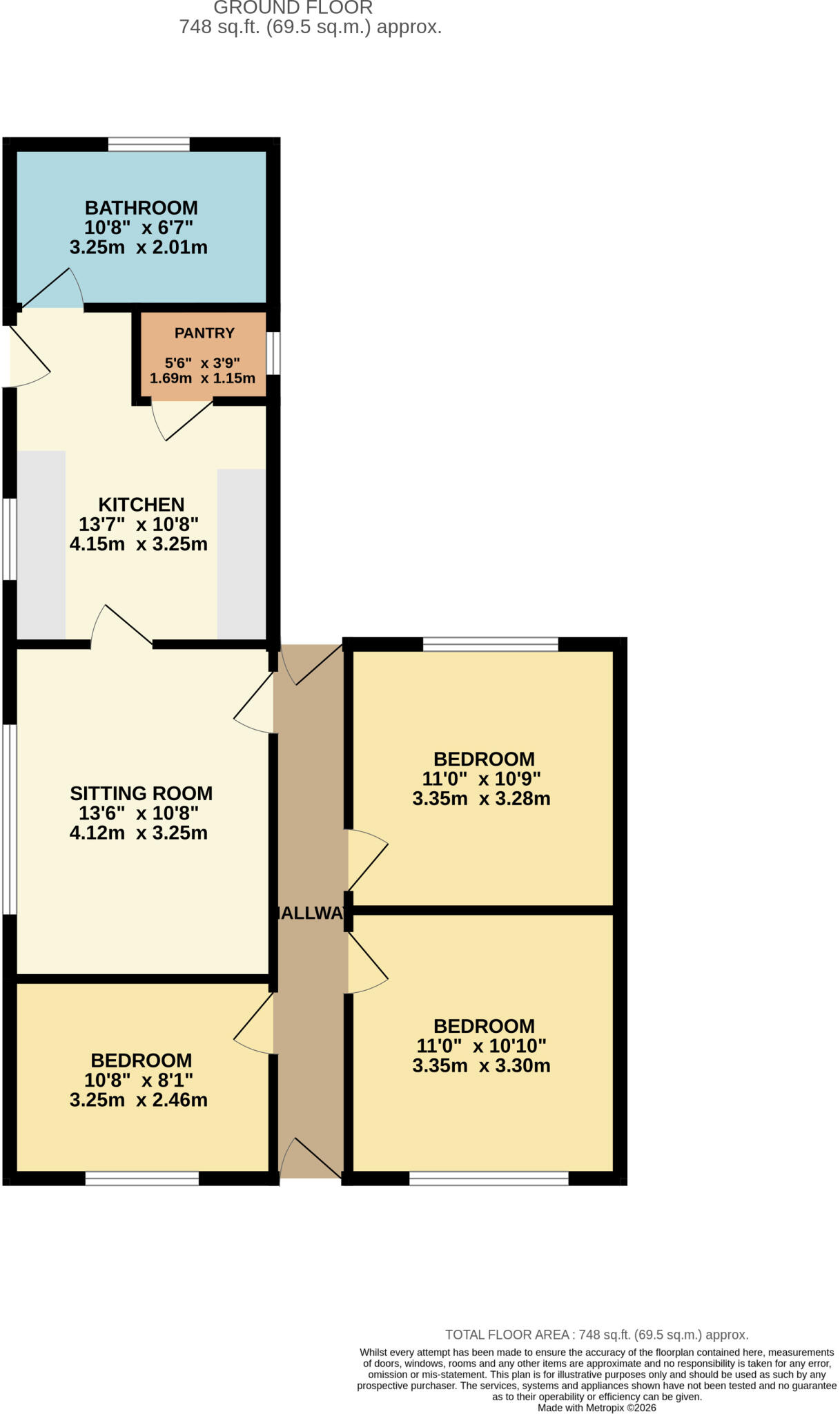 Linford Estate, Clenchwarton floorplan