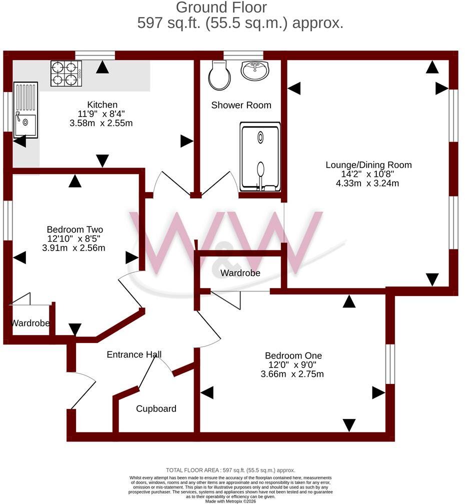 Timor Close, Whiteley, Fareham floorplan